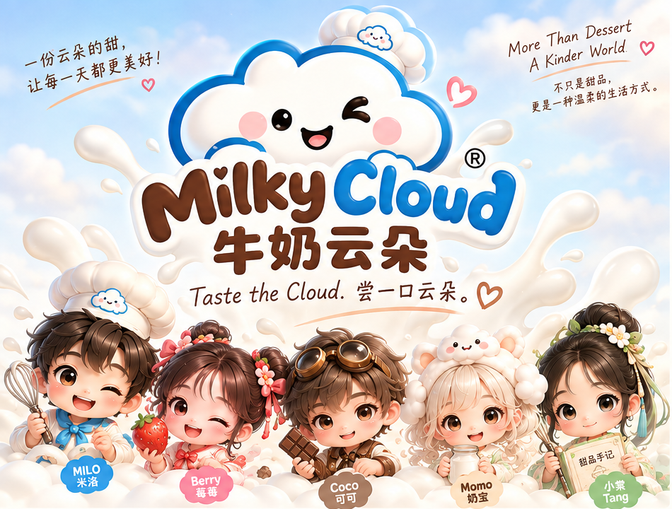 MILO、Berry、Coco、Momo 与小棠一起登场